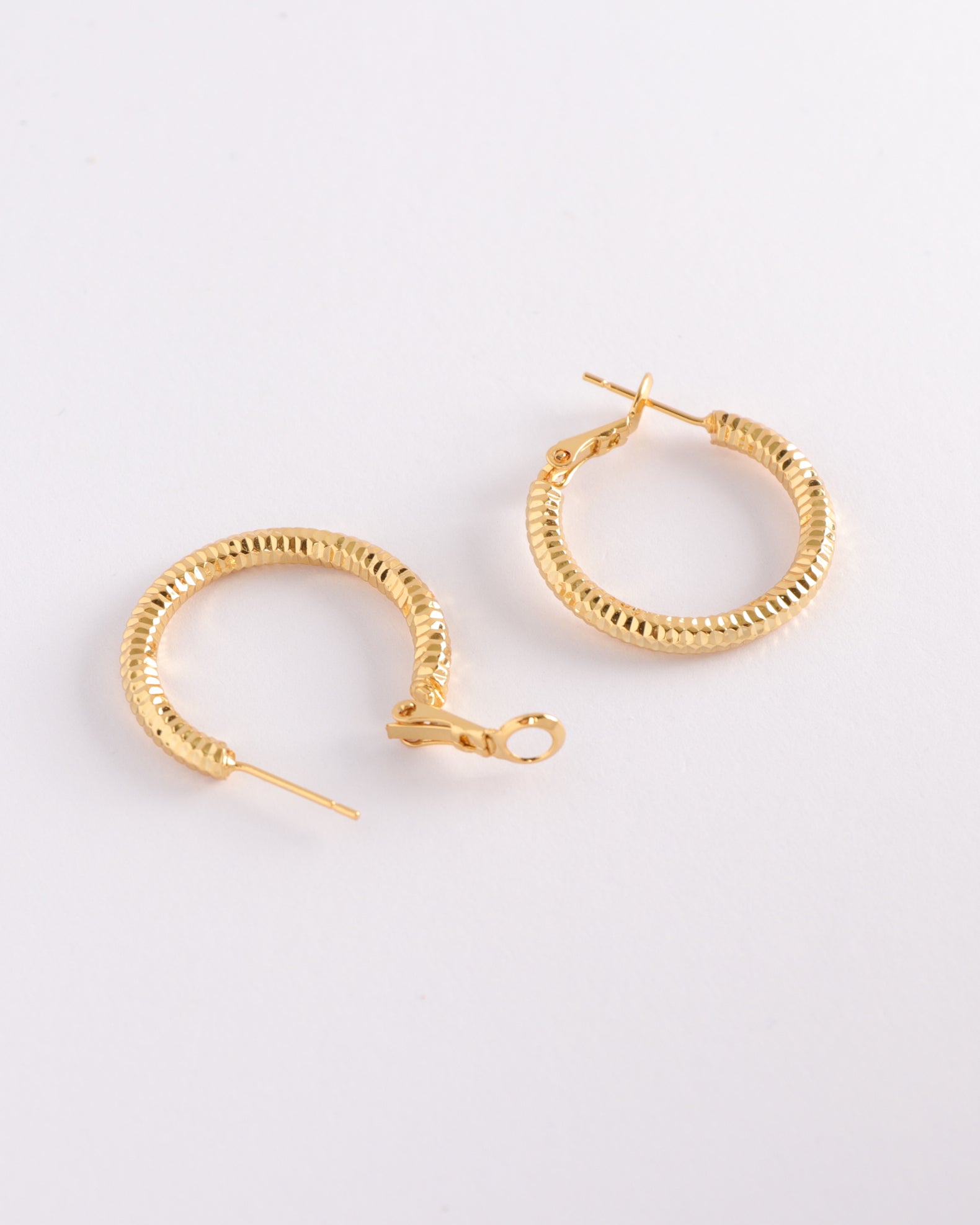 Adeline Gold Hoop Earrings