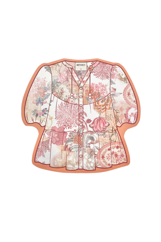 Gezelle Pink Floral Mouse Pad