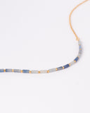 Aurora Blue Aventurine Bead Necklace