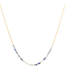 Aurora Blue Aventurine Bead Necklace
