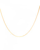 Sabine Gold Thin Snake Chain Necklace