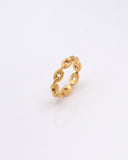 Alia Gold Chain Ring