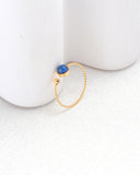 Lapis Lazuli Gold Ring