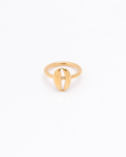 Oceanna Gold Shell Ring
