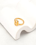 Oceanna Gold Shell Ring