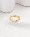 Tessara Gold Woven Ring