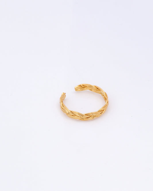 Tressa Gold Braided Ring