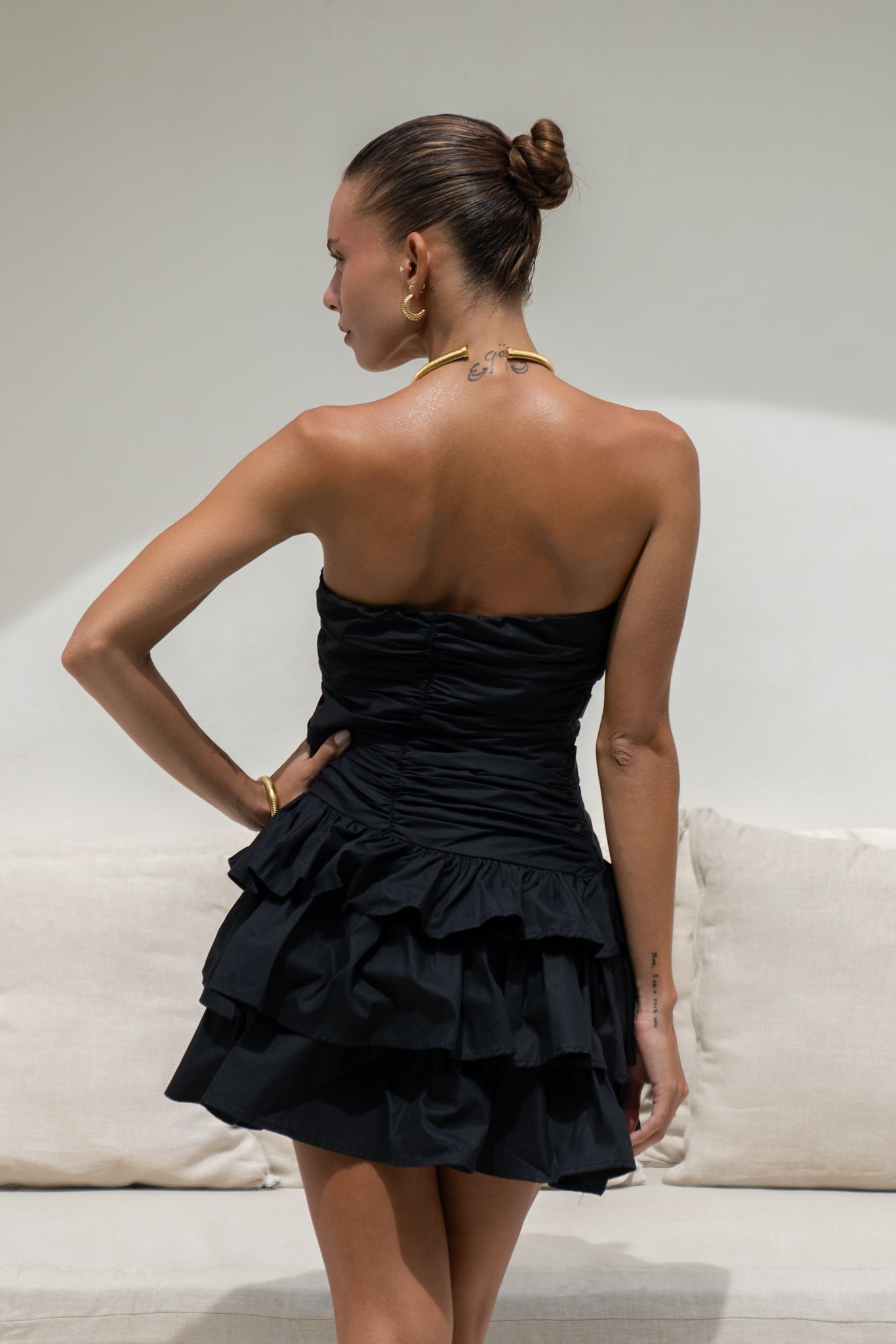 cadence mini dress - black Cadence Mini Dress