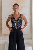 Romi Black Lace Bodysuit