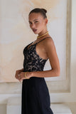 Romi Black Lace Bodysuit