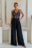 Romi Black Lace Bodysuit
