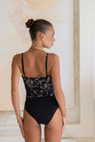 Romi Black Lace Bodysuit