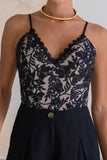Romi Black Lace Bodysuit