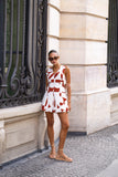 Suki Brown Geo Playsuit