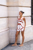 Suki Brown Geo Playsuit