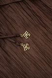 Fae Brown Maxi Dress