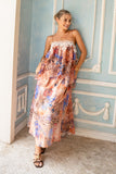 Savanna Soul Blue Maxi Dress