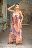 Savanna Soul Blue Maxi Dress