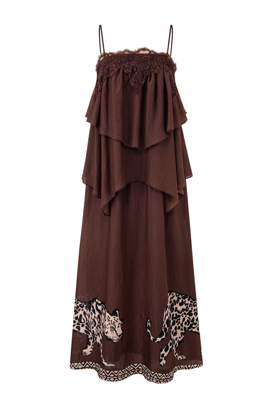 Desert Leopard Maxi Dress