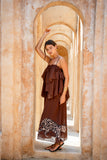 Desert Leopard Maxi Dress