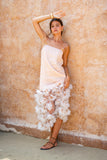 Leya Pink Floral Maxi Dress