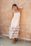 Leya Pink Floral Maxi Dress
