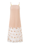 Leya Pink Floral Maxi Dress