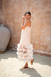 Leya Pink Floral Maxi Dress