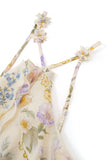 Garden Reverie Floral Layer Maxi Dress