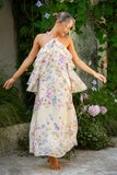 Garden Reverie Floral Layer Maxi Dress