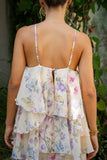 Garden Reverie Floral Layer Maxi Dress