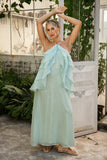Vivienne Green Layer Maxi Dress
