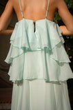 Vivienne Green Layer Maxi Dress