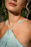 Vivienne Green Layer Maxi Dress