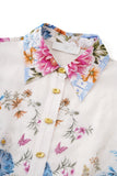 Evanthe Blue Floral Mini Dress