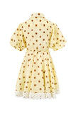 Mielina Polka Dot Mini Dress