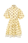 Mielina Polka Dot Mini Dress