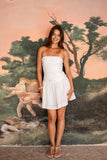 Dandy White Mini Dress