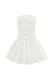 Dandy White Mini Dress