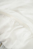 Dandy White Mini Dress