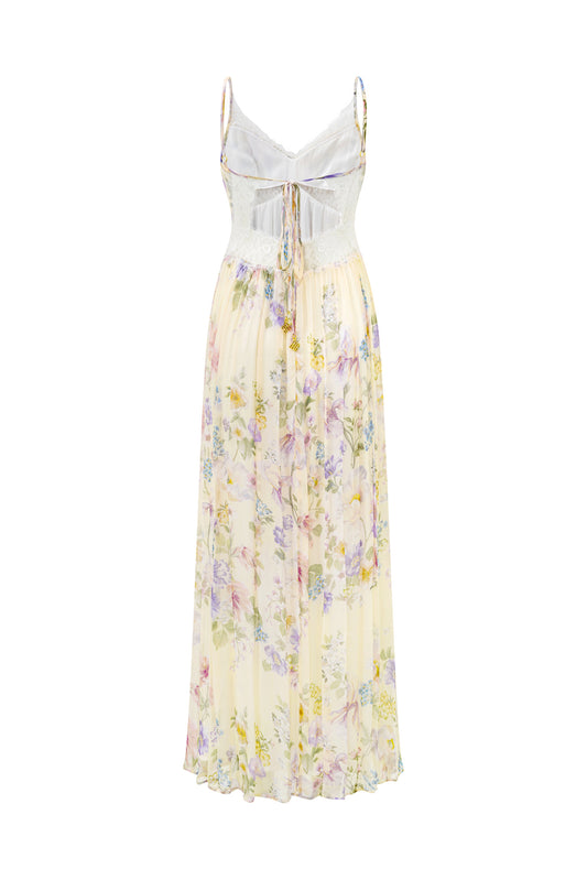 Garden Reverie Floral Maxi Dress