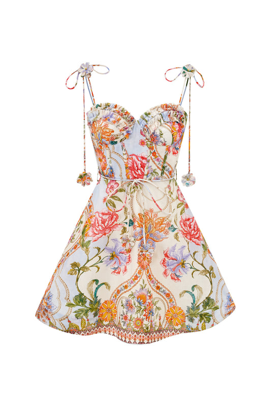Tea Party Floral Mini Dress