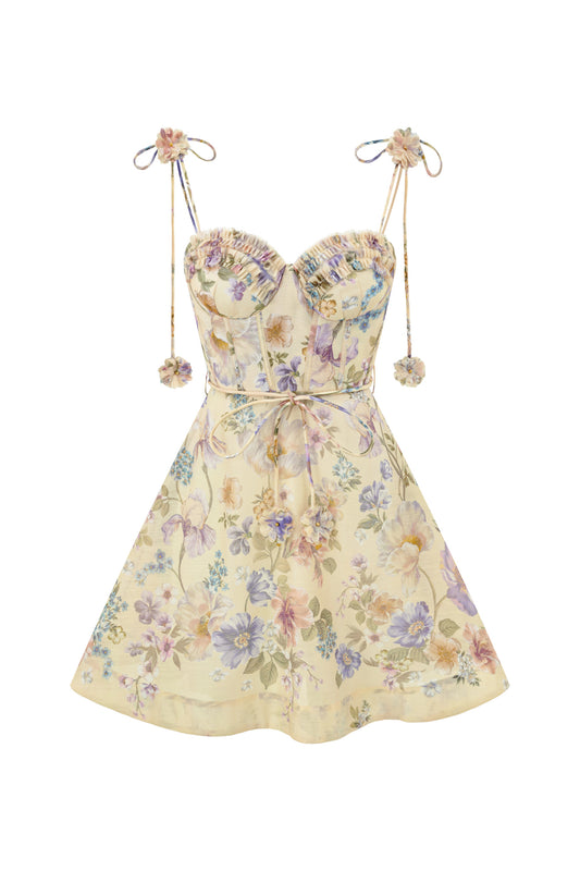 Garden Reverie Floral Mini Dress
