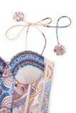 Bondi Blue Boho Mini Dress