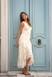 Poise Polka Dot Maxi Dress