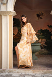 Sunwoven Paisley Ruffle Maxi Dress