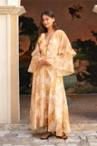 Sunwoven Paisley Ruffle Maxi Dress