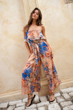 Savanna Soul Blue Jumpsuit