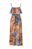 Savanna Soul Blue Jumpsuit