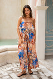 Savanna Soul Blue Jumpsuit
